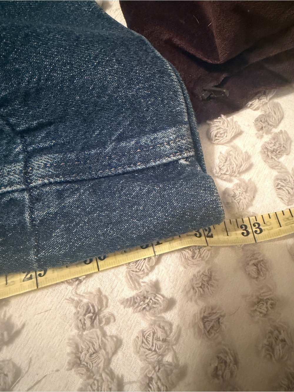 J Crew Factory Wide Leg Trouser Jeans Dark Wash Size 28 - Picture 6 of 6